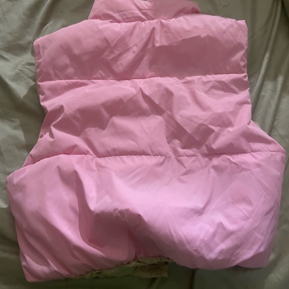 Bumble Gum Pink Puffer Vest - Picture 4 of 4